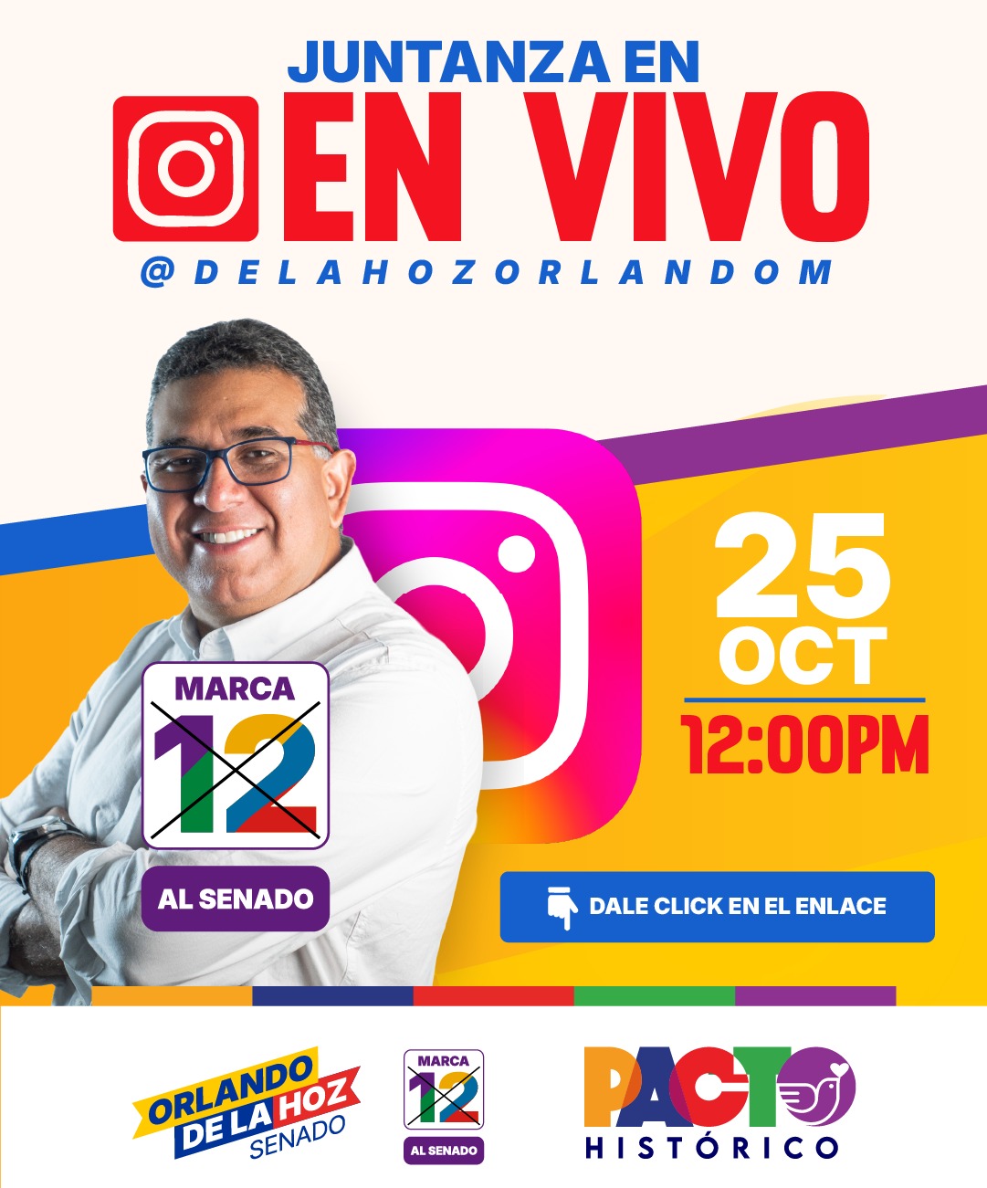 ORLANDO DE LA HOZ – OCTUBRE 24 – CIERRE CAMPAÑA